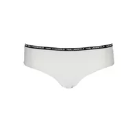 Karl Lagerfeld Beachwear Damen Badehose Weiß KL21WBT02_BIANCO_WHITE, Größe XS