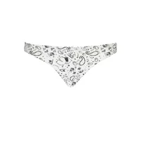 Karl Lagerfeld Beachwear Damen Badehose Weiß KL21WBT21_BIANCO_WHITE, Größe XS