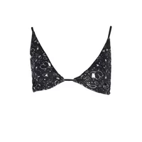 Karl Lagerfeld Beachwear Damen Schwarz KL21WPT22_NERO_BLACK, Größe XS