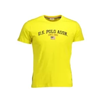 U.S. POLO Herren Kurzarm-T-Shirt Gelb 61504-49351_GIALLO_310, Größe 2XL