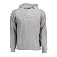North Sails Herren Langarm-Kapuzen-Sweatshirt Grau 691017-000_GRIGIO_0926, Größe XL