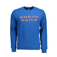 North Sails Herren Langarm-Sweatshirt Blau 691004-000_BLU_0788, Größe L