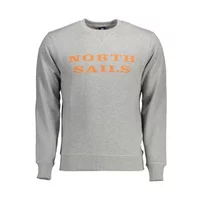 North Sails Herren Langarm-Sweatshirt Grau 691004-000_GRIGIO_0926, Größe M