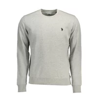U.S. POLO Herren Langarm-Sweatshirt Grau 61526-52088_GRIGIO_188, Größe 2XL