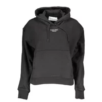 Calvin Klein Damen Langarm-Sweatshirt Schwarz J20J218048_NERO_BEH, Größe XL