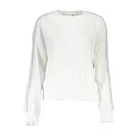 Calvin Klein Damen Langarm-Sweatshirt Weiß J20J218980_BIANCO_YAF, Größe L
