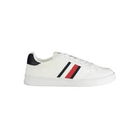 Tommy Hilfiger Herren Sportschuh Weiß FM0FM04038_BIANCO_YBR, Größe 44
