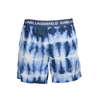 Karl Lagerfeld Beachwear Herren Medium Sea Boxer Hellblau KL22MBM08_AZZURRO_ONLY-ONE-COLOUR, Größe S