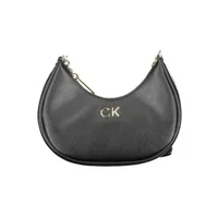 Calvin Klein Damen Umhängetasche Schwarz K60K609622_NERO_BAX, Größe UNI