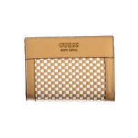 GUESS JEANS Damen Portemonnaie Braun WB787067_MARRONE_CARAMEL-MULTI, Größe UNI