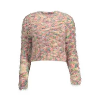 Desigual Damen Langarmshirt Rosa 22WWJF35_ROSA_9019, Größe XL
