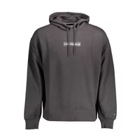 Calvin Klein Herren Langarm-Sweatshirt Schwarz J30J321905_NERO_BEH, Größe M