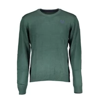 GIAN MARCO VENTURI Herren Langarmshirt Grün AU00593-FLORIANO_VERDE_DK-FOREST, Größe L