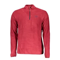 GIAN MARCO VENTURI Herren Langarm-Sweatshirt Rot AUF4273-FOGLIA_ROSSO_DARK-RED, Größe XL