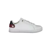 Tommy Hilfiger Damen Sportschuh Weiß FW0FW06733F_BIANCO_YBR, Größe 39