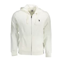 U.S. POLO Herren Kapuzenpullover Weiß 63025-53223_BIANCO_101, Größe 2XL