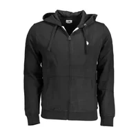 U.S. POLO Herren Kapuzenpullover Schwarz 63025-53223_NERO_199, Größe 2XL