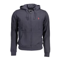U.S. POLO Herren Kapuzenpullover Blau 63025-53223_BLU_179, Größe XL