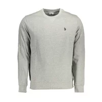 U.S. POLO Herren Langarm-Sweatshirt Grau 63027-53223_GRIGIO_188, Größe 2XL