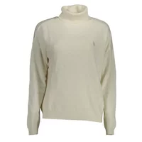 U.S. POLO Damen Weiß 63443-52631_BIANCO_101, Größe L