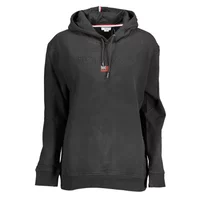 U.S. POLO Damen Kapuzenpullover Schwarz 63250-51932_NERO_199, Größe XL