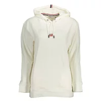 U.S. POLO Damen Kapuzenpullover Weiß 63250-51932_BIANCO_101, Größe XL