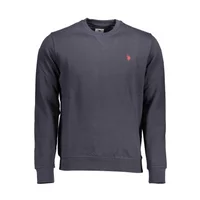 U.S. POLO Herren Langarm-Sweatshirt Blau 63027-53223_BLU_179, Größe 2XL