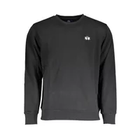 LA MARTINA Herren Langarm-Sweatshirt Schwarz XMF004-FP548_NERO_09999, Größe L