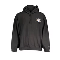 Tommy Hilfiger Herren Langarm-Sweatshirt Schwarz DM0DM15810_NERO_BDS, Größe S