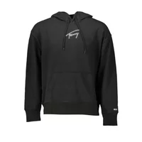 Tommy Hilfiger Herren Kapuzen-Sweatshirt Schwarz DM0DM15796_NERO_BDS, Größe XL