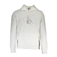 Calvin Klein Herren Langarm-Sweatshirt Weiß J30J320805_BIANCO_OK6, Größe XL