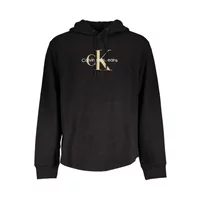 Calvin Klein Herren Langarm-Sweatshirt Schwarz J30J322701_NERO_BEH, Größe XL