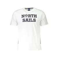 North Sails Herren T-Shirt Weiß 902503-000_BIANCO_0101, Größe M