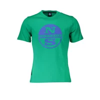 North Sails Herren T-Shirt Grün 902504-000_VERDE_0423, Größe M