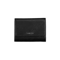 Calvin Klein Damen Portemonnaie Schwarz K60K610267_NERO_BAX, Größe UNI