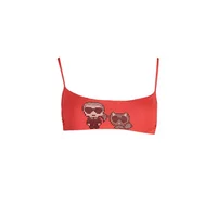 Karl Lagerfeld Beachwear Damen Rot KL22WTP04_ROSSO_RED, Größe XS