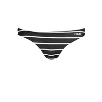 Karl Lagerfeld Beachwear Damen Badehose Schwarz KL22WBT16_NERO_BLACK, Größe XS