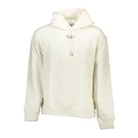 Calvin Klein Herren Langarm-Sweatshirt Weiß J30J320604_BIANCO_YBI, Größe S