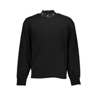Calvin Klein Herren Sweatshirt Schwarz J30J322538_NERO_BEH, Größe 2XL