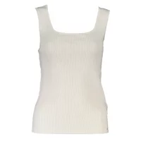Tommy Hilfiger Damen Tanktop Weiß WW0WW38535_BIANCO_AC0, Größe S