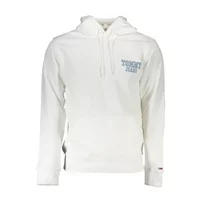 Tommy Hilfiger Herren Langarm-Sweatshirt Weiß DM0DM16365_BIANCO_YBR, Größe XL