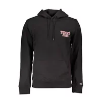 Tommy Hilfiger Herren Langarm-Sweatshirt Schwarz DM0DM16365_NERO_BDS, Größe M