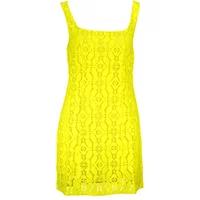 Desigual Damen Kleid Gelb 23SWVW02_GIALLO_8035, Größe M