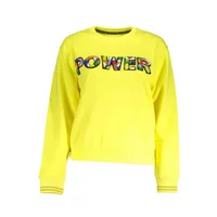Desigual Damen Langarm-Sweatshirt Gelb 23SWSK01_GIALLO_8035, Größe XL