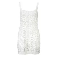 Desigual Damen Kleid Weiß 23SWVW02_BIANCO_1000, Größe L