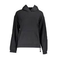 Calvin Klein Damen Langarm-Sweatshirt Schwarz 00GWS3W300_NERO_BAE, Größe XL