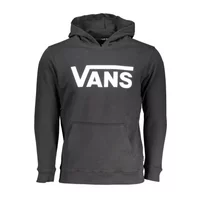 Vans Jungen Langarm-Sweatshirt Schwarz VN0A45CN_NERO_BLK, Größe S