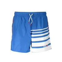 Karl Lagerfeld Beachwear Herren Tasche Hellblau KL20MBM03_AZZURRO_BLUE, Größe S