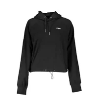 Fila Damen Langarm-Sweatshirt Schwarz FAW0457_NERO_80010, Größe XL