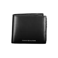 Tommy Hilfiger Herren Portemonnaie Schwarz AM0AM10997_NERO_BDS, Größe UNI